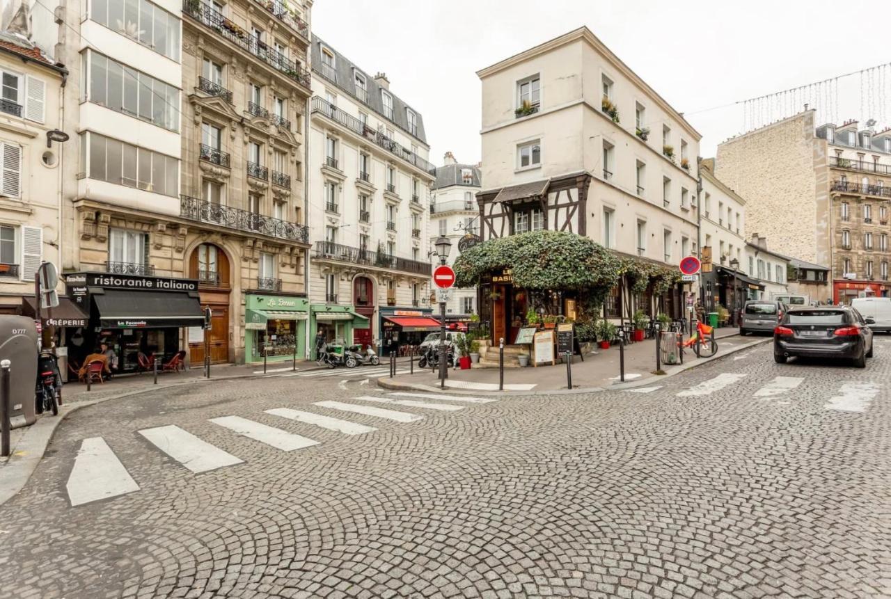 Abbesses - Superbe Appartement Avec Cheminees Paris Eksteriør billede